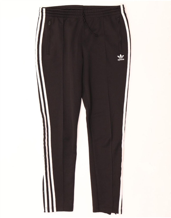 Adidas Pantalon de survêtement pour femme UK 12 Medium Noir Polyester