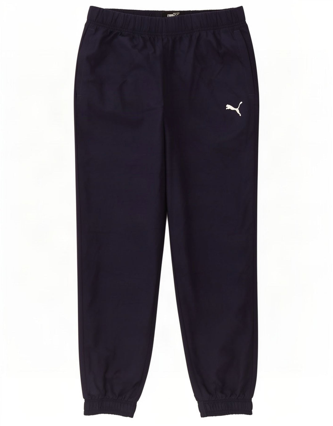 Puma Pantalon de survêtement pour homme en polyester bleu marine Taille L