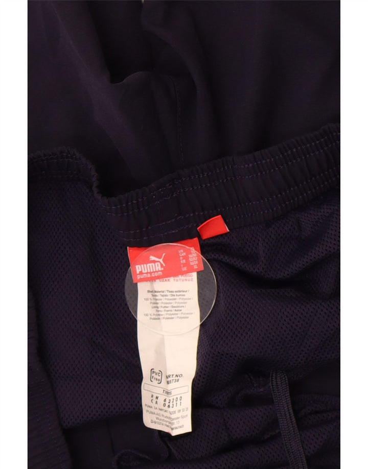 Puma Short de Sport Graphique Homme XL Bleu Marine Polyester