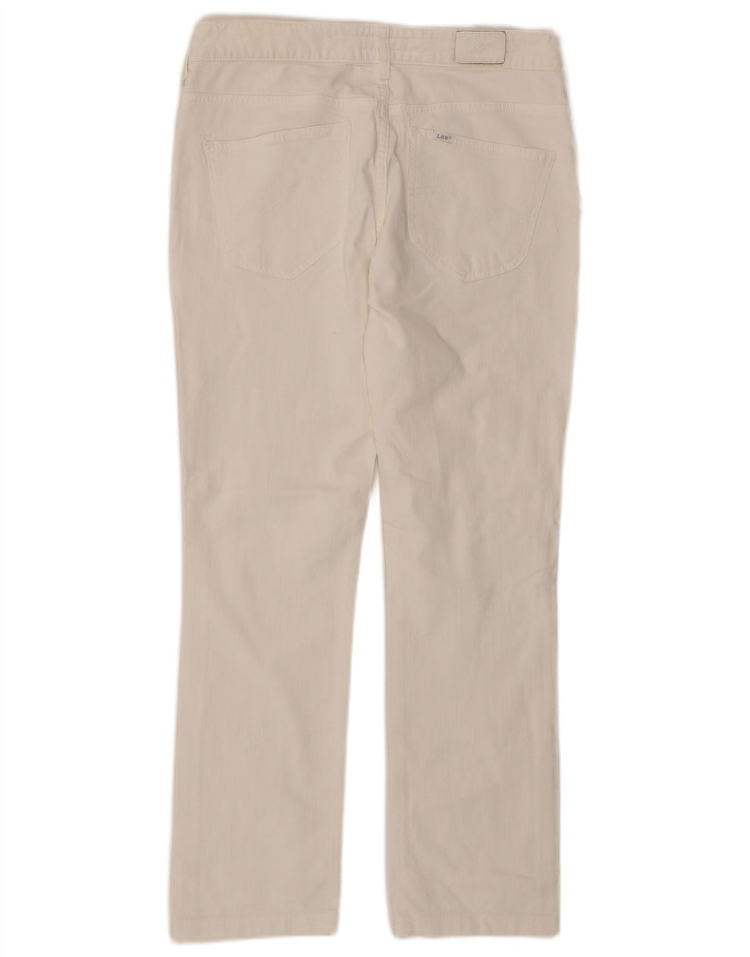 Lee Jean Droit Norma Femme W31 L29 Coton Blanc