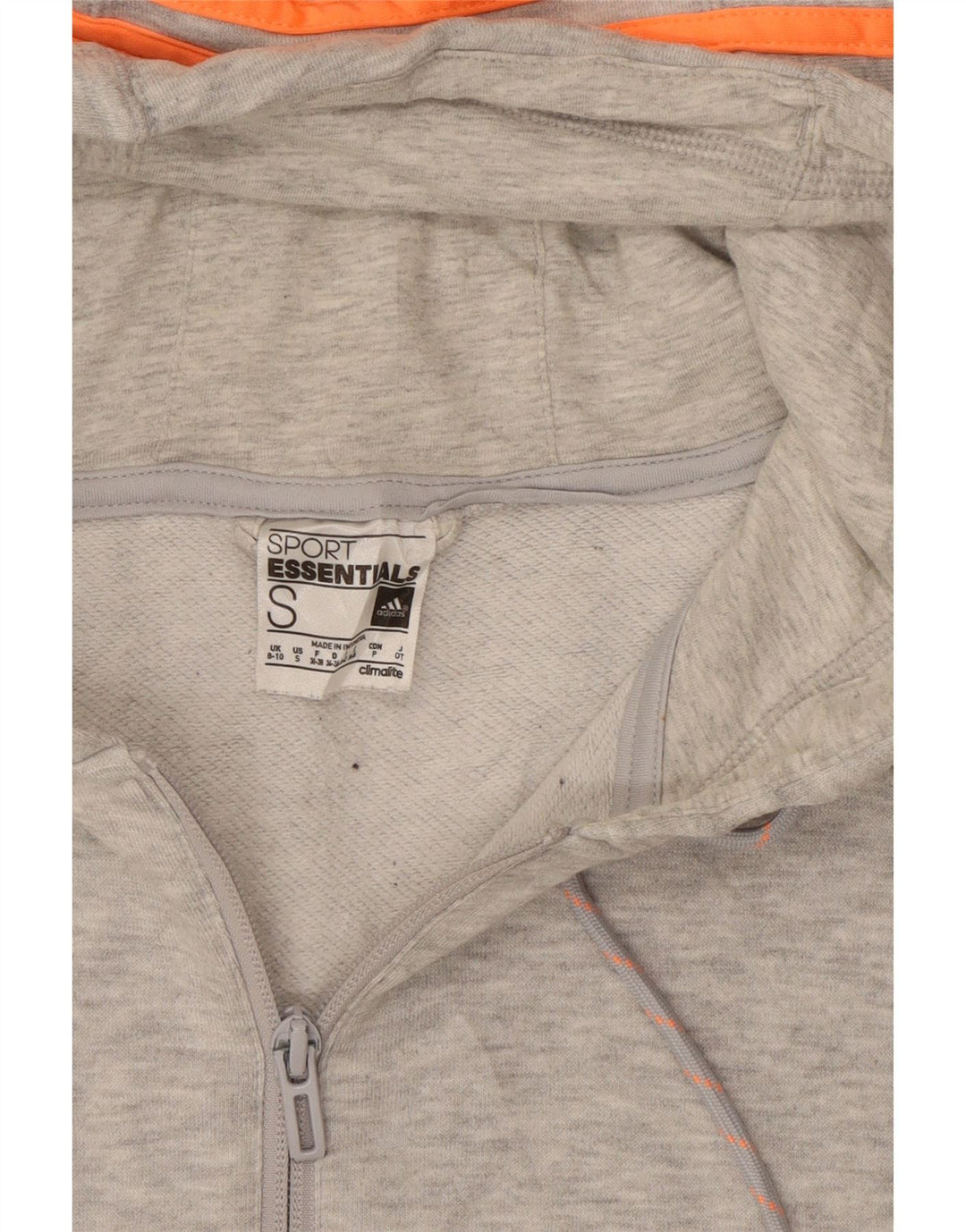 Womens Zip Hoodie Sweater UK 8/10 Small Vintage Adidas and Second-Hand Adidas from Messina Hembry 