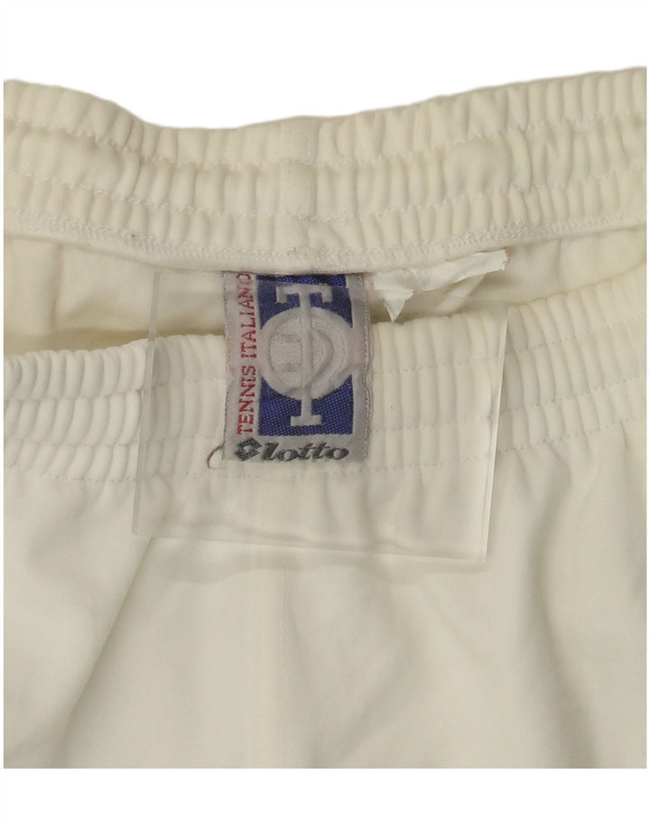 LOTTO Short de Sport Homme Blanc cassé Moyen