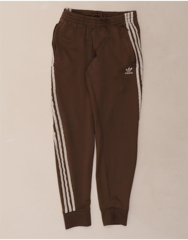 Adidas Pantalon de survêtement pour femme Joggers UK 8 Small Marron