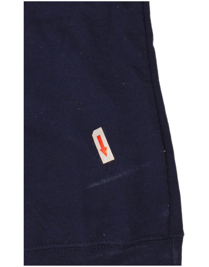 Champion Sweat-shirt surdimensionné graphique pour femme UK 10 Small Bleu marine