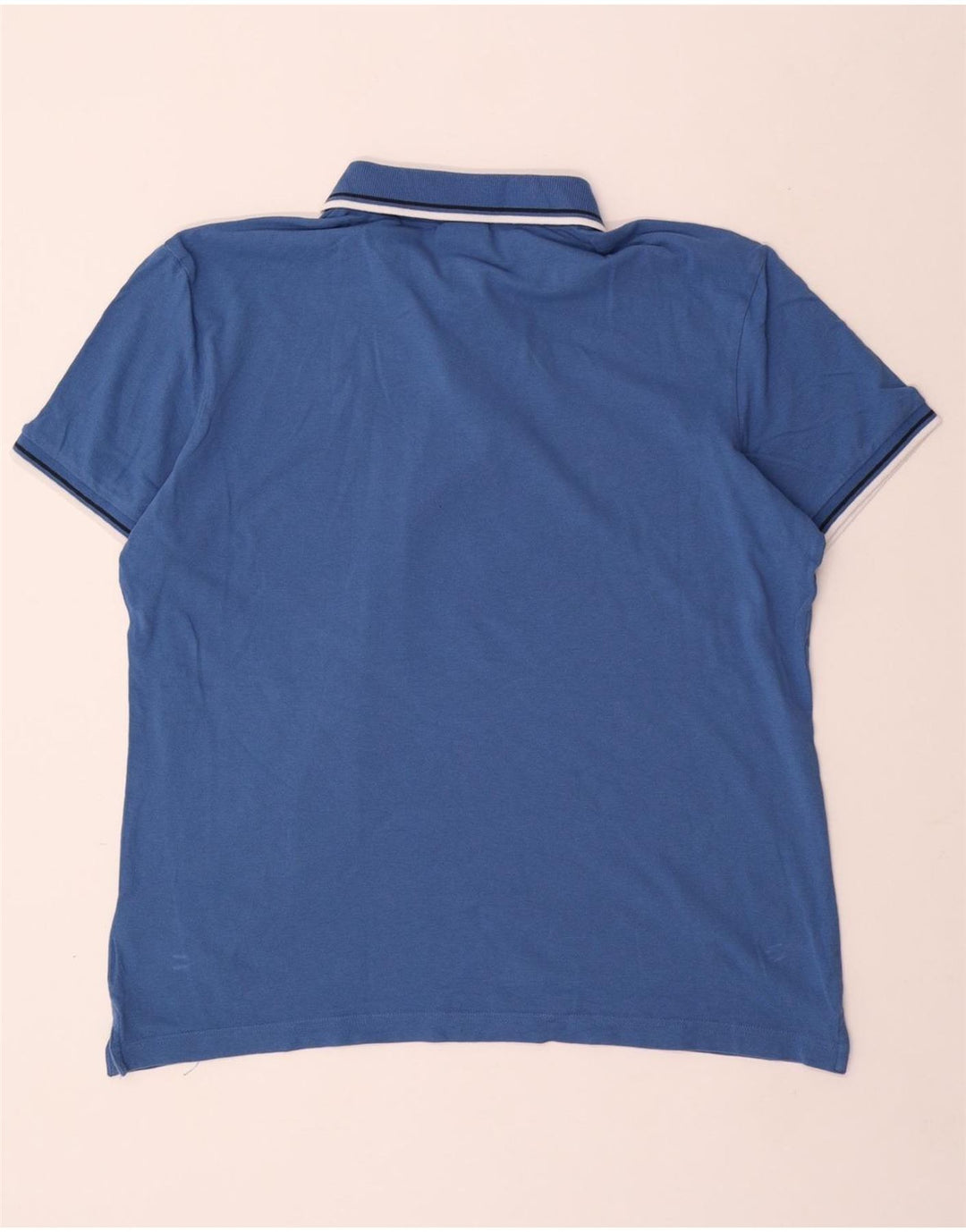 DIADORA Polo Homme XL Bleu Coton