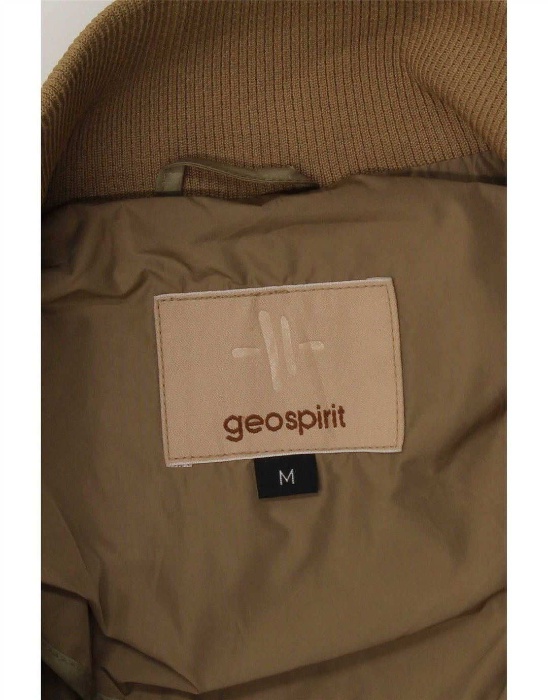 Geo Spirit Veste Bomber Homme UK 38 Beige Moyen
