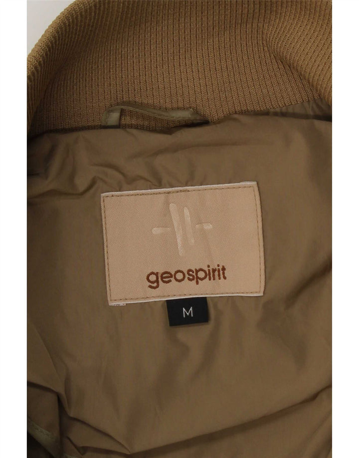 Geo Spirit Veste Bomber Homme UK 38 Beige Moyen