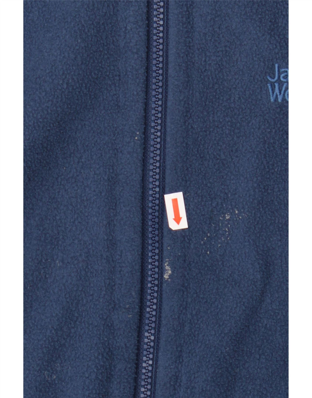 Jack Wolfskin Veste polaire doublée pour homme UK 42 Large Bleu marine Polyester