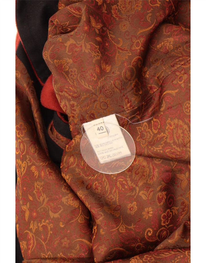 Loden Frey Manteau à capuche pour femme EU 40 Laine rouge moyen