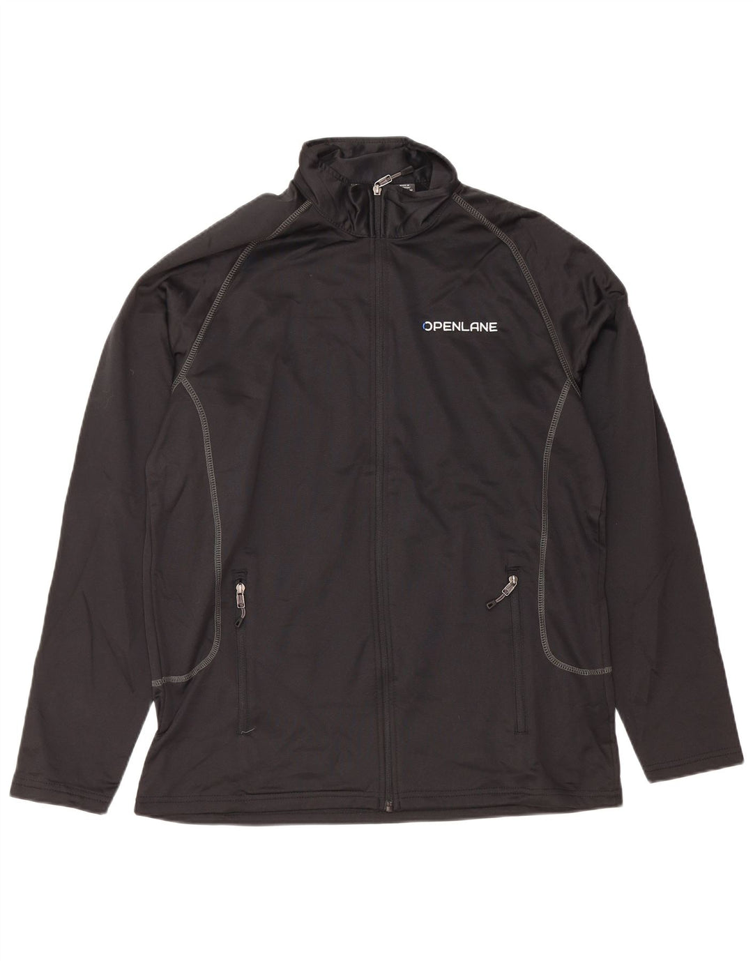EDDIE BAUER Veste de survêtement pour homme Large Noir Polyester