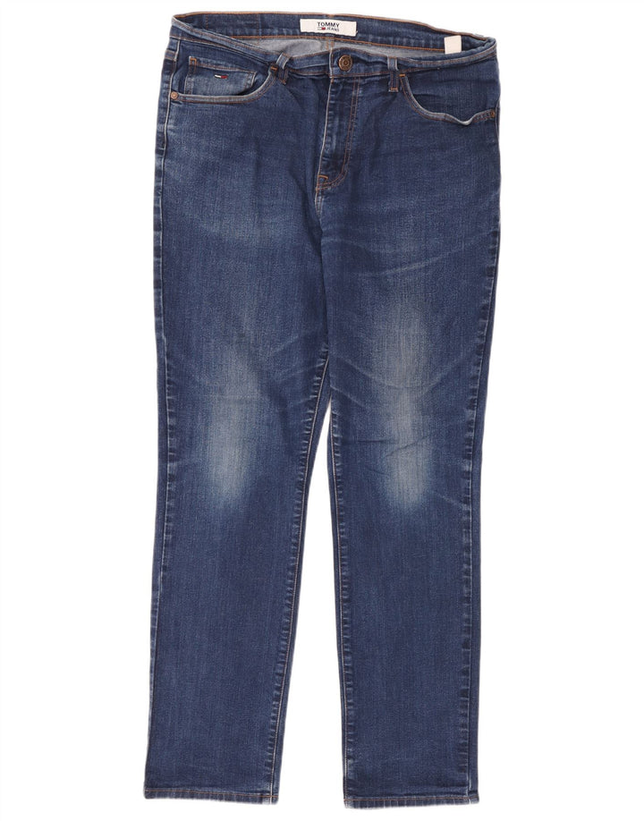 Tommy Hilfiger Jean Droite Slim Homme W36 L32 Bleu