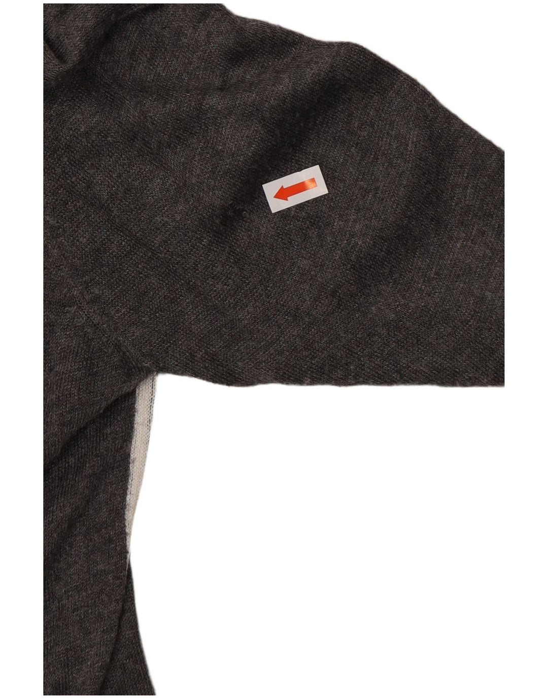 ZARA Pull à col roulé pour femme UK 12 Gris moyen Viscose