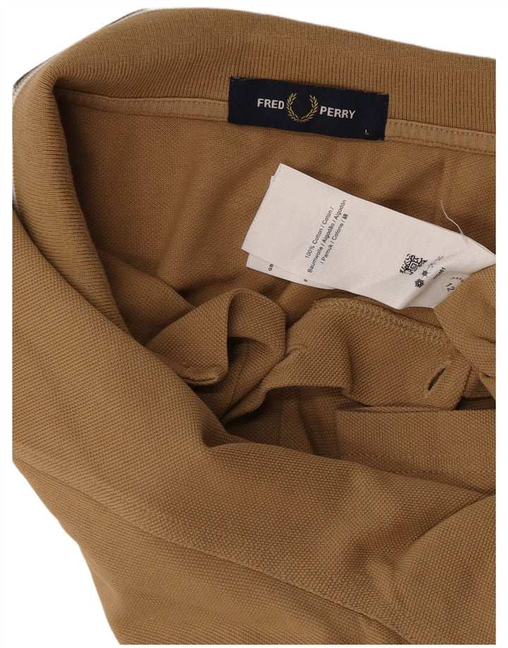 Fred Perry Polo Homme Grand Coton Beige