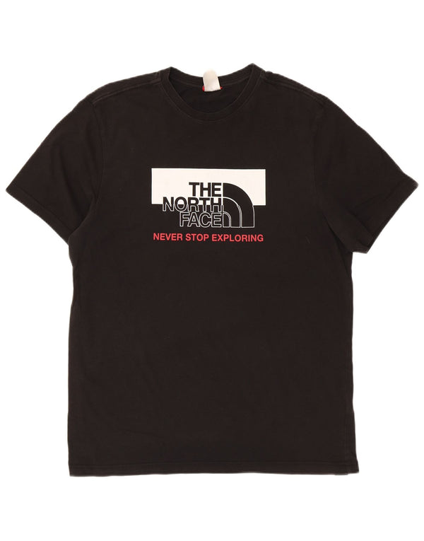 The North Face T-shirt graphique pour hommes, grand, en coton noir
