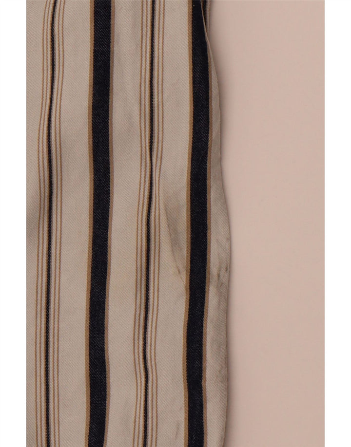 LEVI'S Chemise Flanelle Homme Small Blanc Rayé