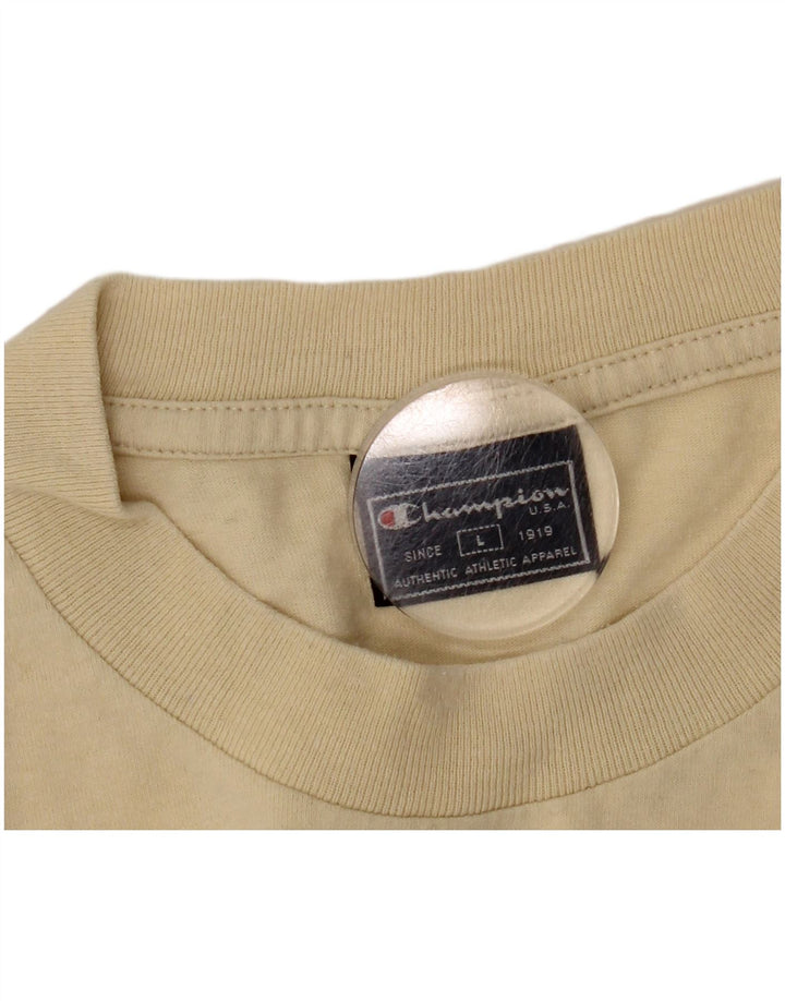 Champion T-Shirt Homme Grand Beige