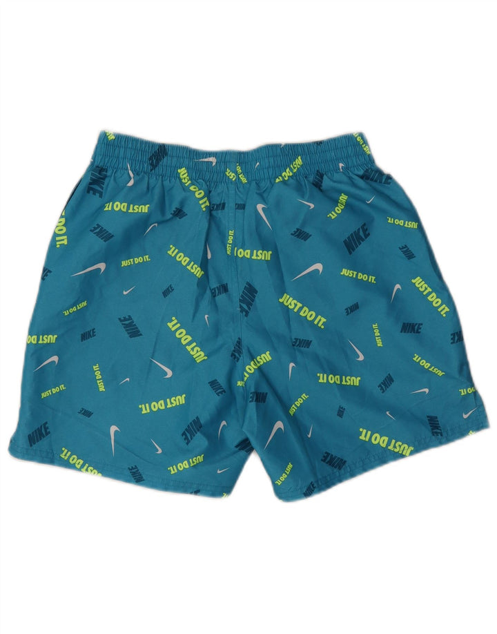 Nike Short de sport graphique pour homme Petit bleu Polyester