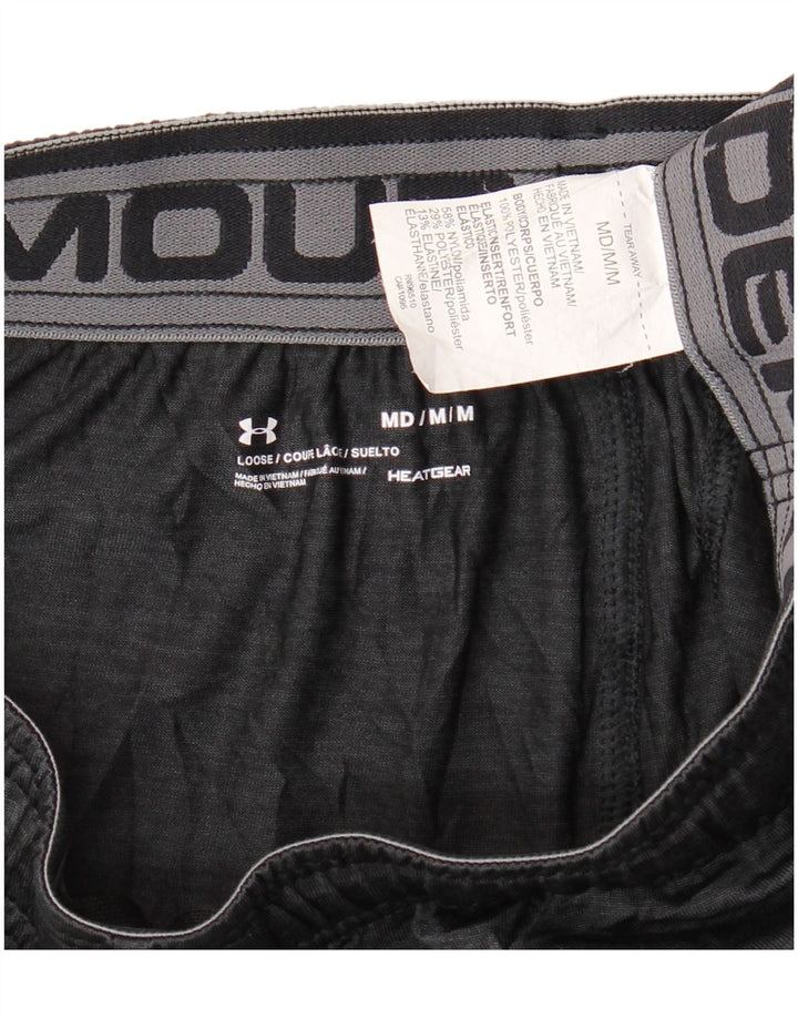 Under Armour Short de Sport Heat Gear Homme Gris Moyen Polyester
