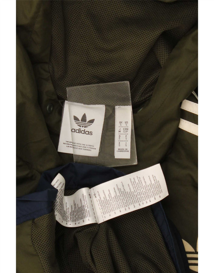 Adidas Veste de survêtement à capuche pour homme Small Multicolore Colourblock