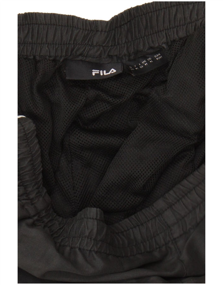 FILA Pantalon de Survêtement Graphic Homme Noir Moyen
