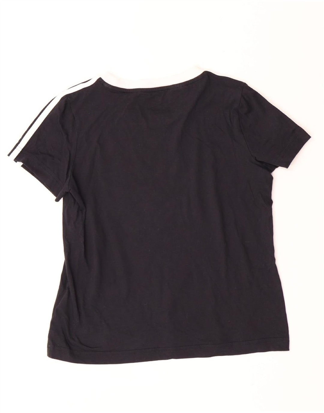 ADIDAS T-Shirt Fille 9-10 ans Noir Coton
