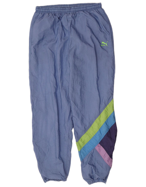 Puma Pantalon de Survêtement Joggers XL Homme Bleu Colorblock Polyamide