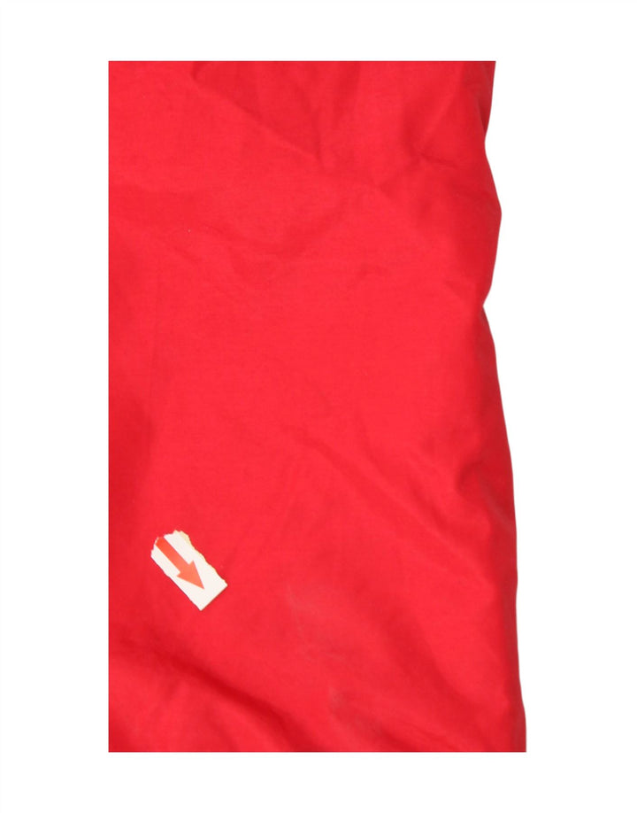 Brugi Combinaison de Ski à Capuche Femme IT 44 Polyamide Colorblock Rouge Moyen
