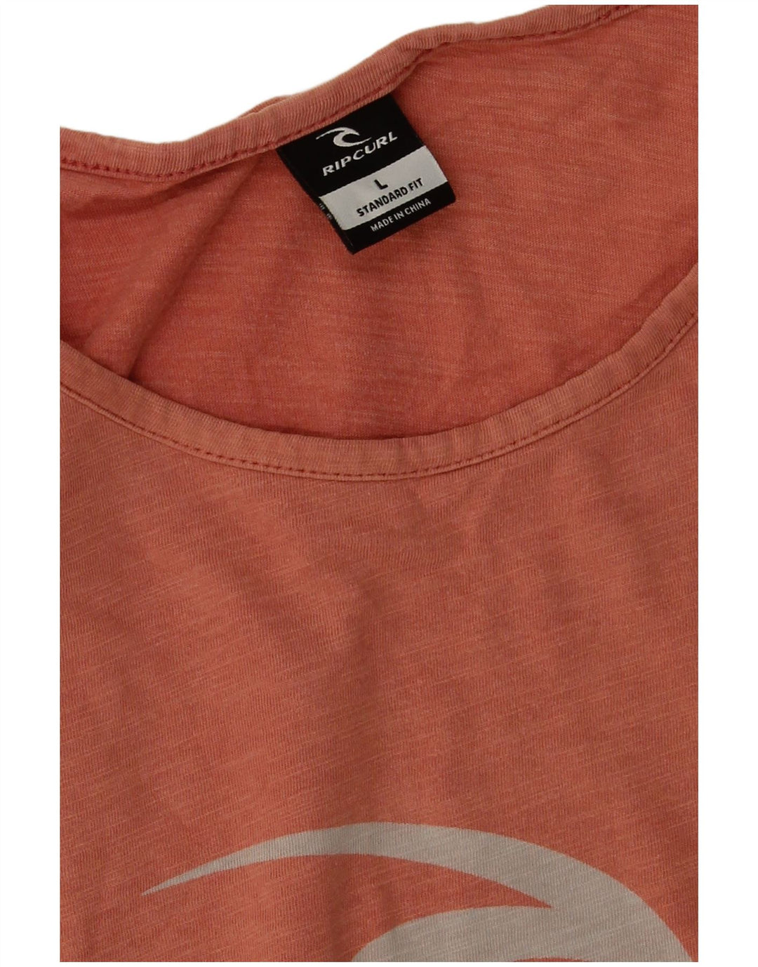 Rip Curl T-shirt graphique coupe standard pour hommes, grand, orange