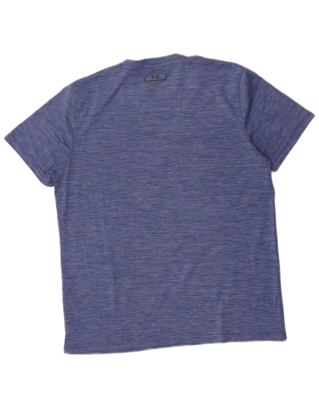 Under Armour Tee-Shirt Heat Gear Homme Bleu Moyen Moucheté Polyester