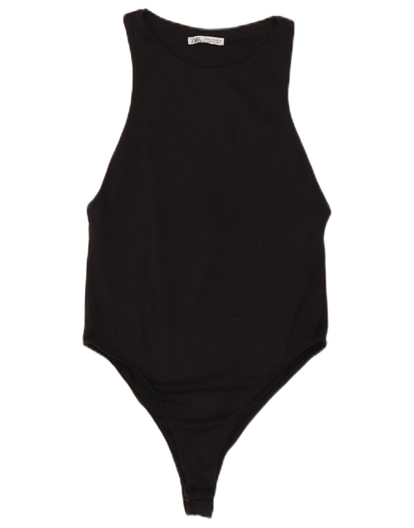 Zara Body Femme UK 12 Moyen Noir