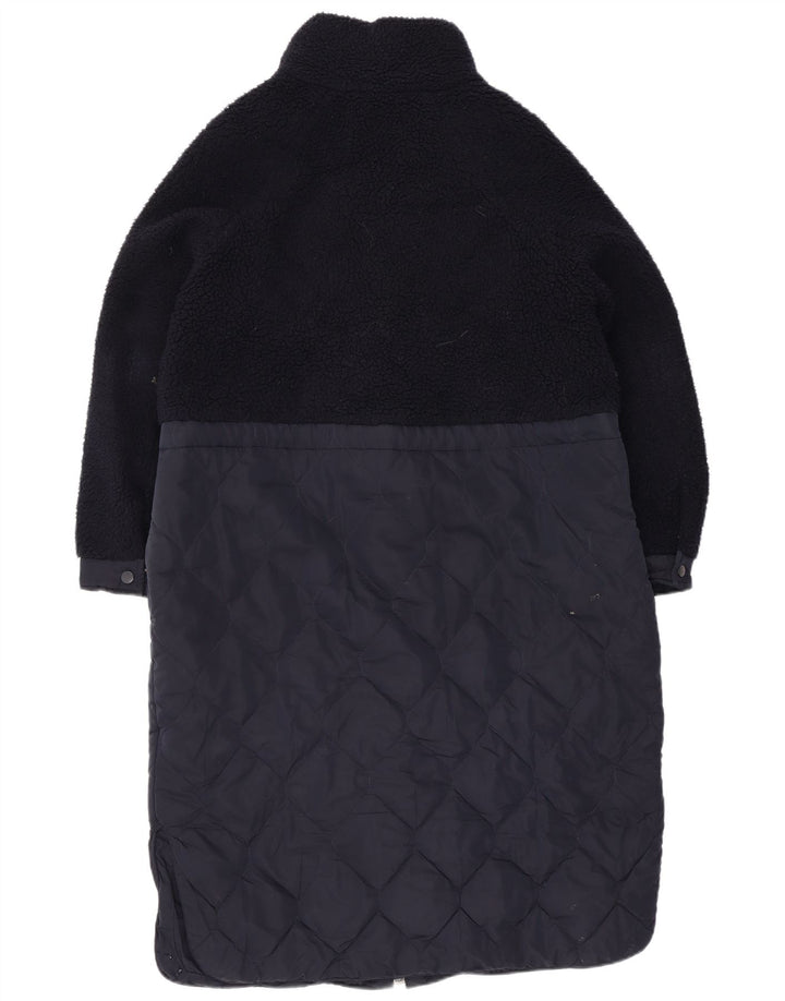 Marks & Spencer Manteau pour femme UK 12 Medium Bleu marine Polyester