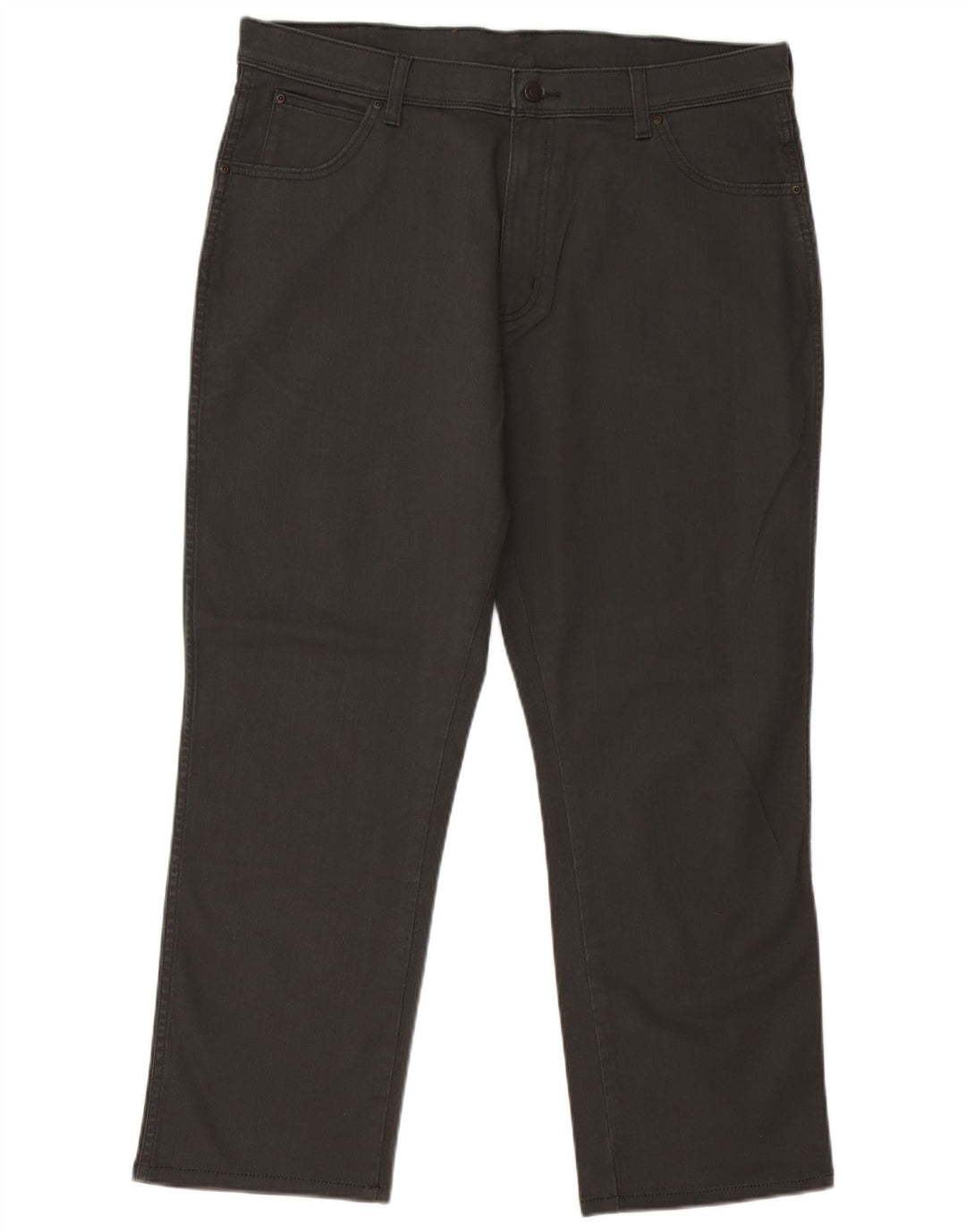 Wrangler Jean droit homme W38 L30 gris coton