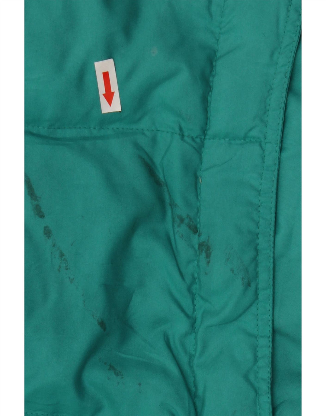 Think Pink Veste matelassée à capuche pour hommes IT 50 Large Green Nylon