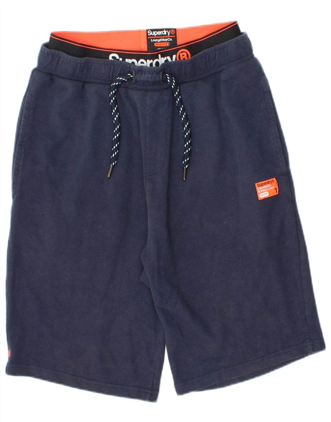 Superdry Short de Sport Regular Fit Homme Bleu Marine Petit