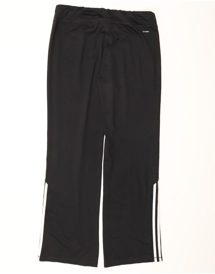 Adidas Pantalon de survêtement Climalite pour femme UK 16/18 Large Noir Polyester