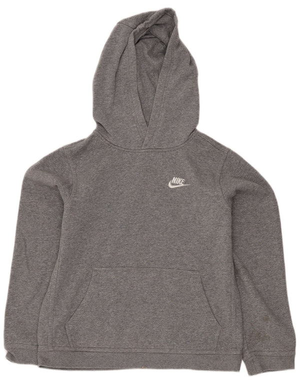 Nike Pull à capuche pour garçon 12-13 ans Grand Gris Coton