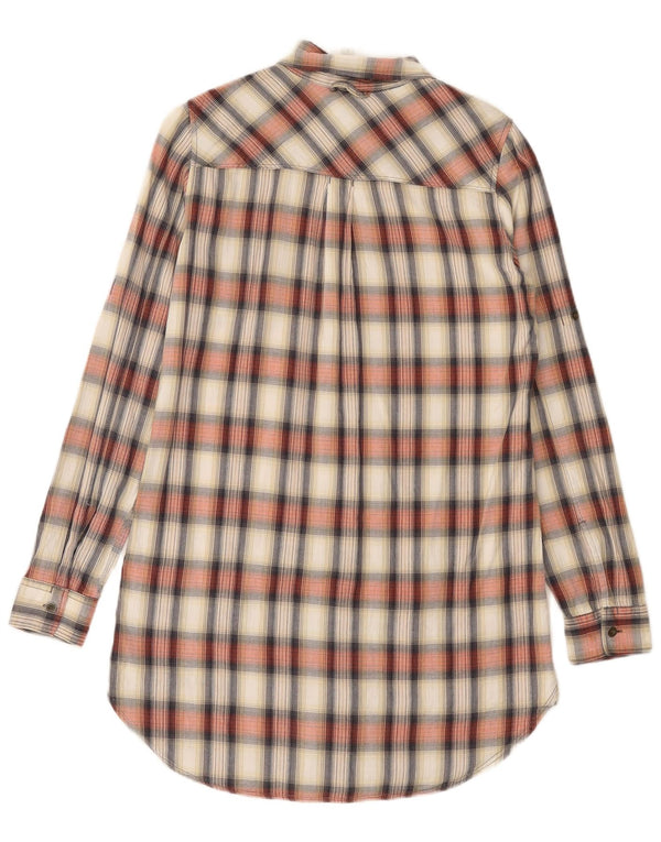 G-Star Robe chemise pour femme UK 10 Petit coton à carreaux multicolore