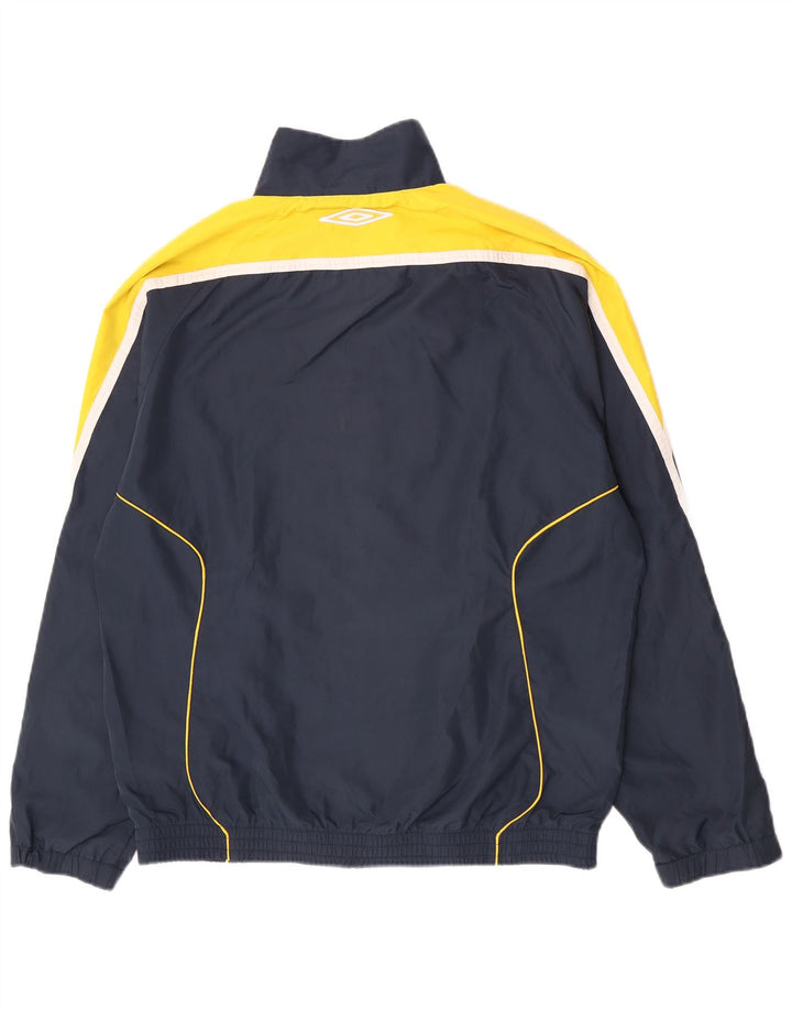 Umbro Veste de Survêtement Homme XL Bleu Marine Colorblock Polyester