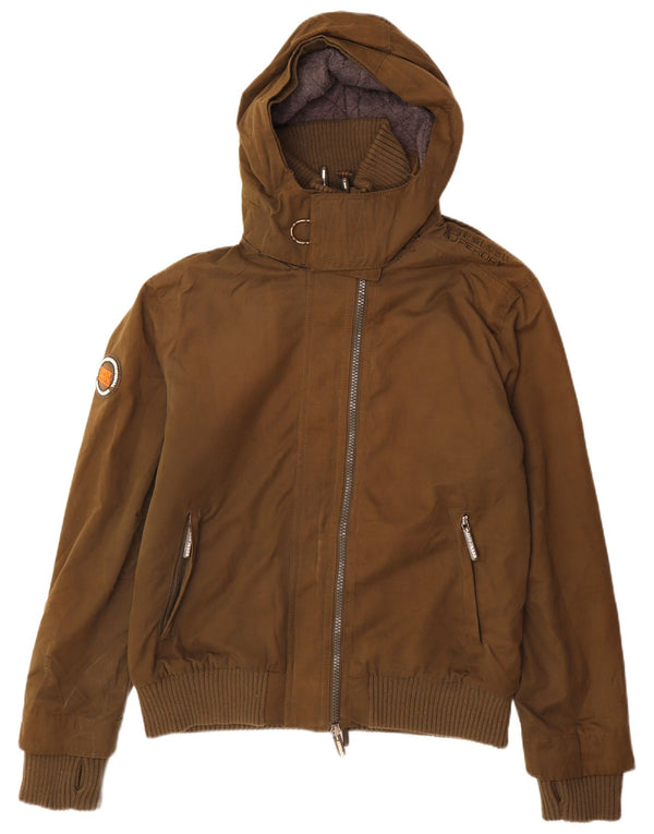 Superdry Veste coupe-vent à capuche Windbomber pour homme UK 44 2XL Kaki