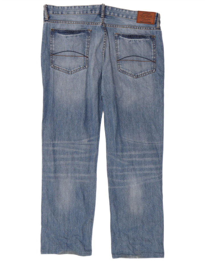 Fat Face Jean droit homme W38 L29 bleu coton
