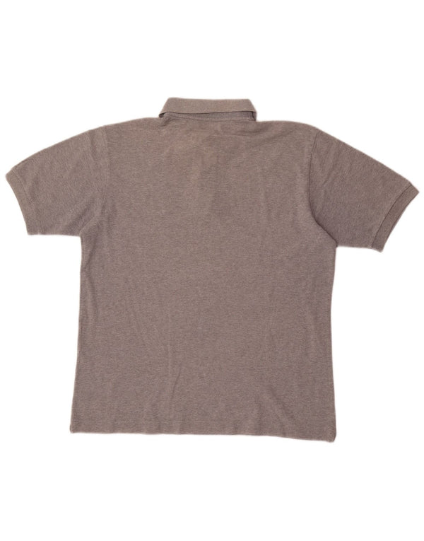 Kappa Polo Homme Gris Moyen Coton