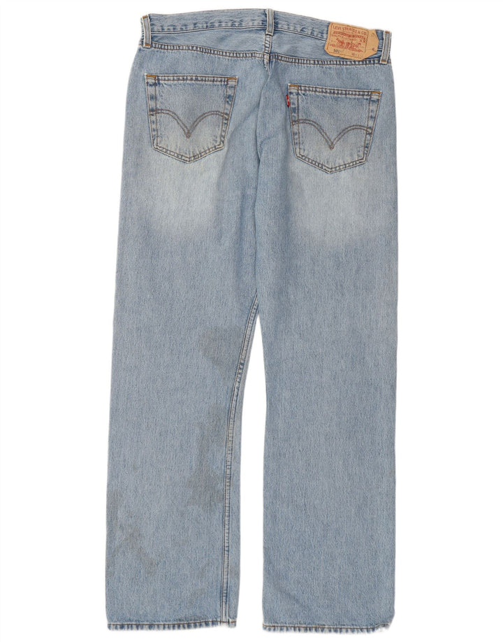 Levi's Jean Droit 501 Homme Bleu W36 L32 Coton