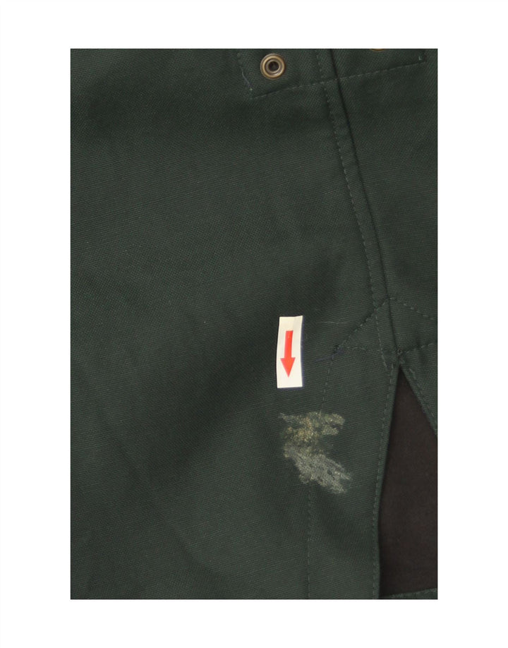 Zara Parka à capuche pour homme UK 36 Small Vert