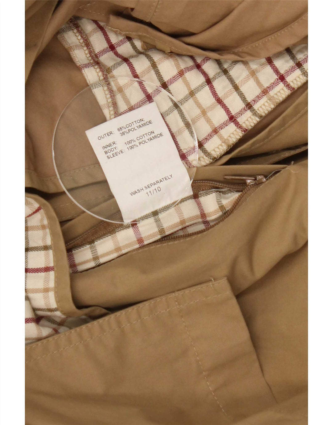 Barbour Trench Homme UK 40 Grand Coton Beige