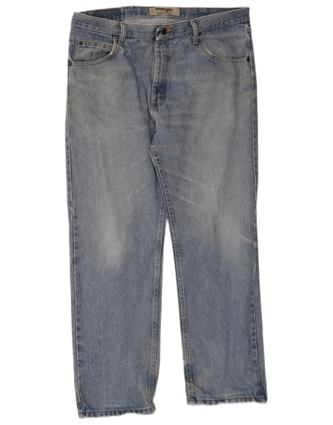 Wrangler Jean droit homme W36 L29 bleu coton