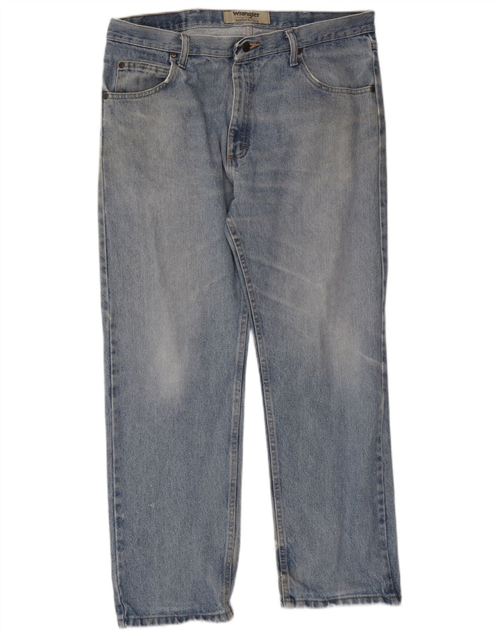 Wrangler Jean droit homme W36 L29 bleu coton