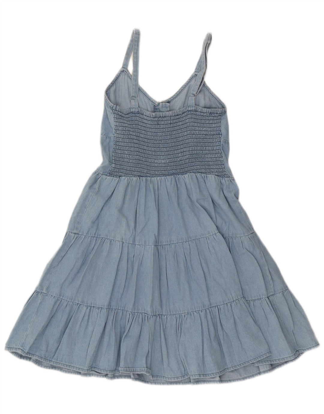 Lipsy Robe d'été pour femme UK 8 Small Bleu Coton