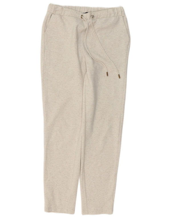 Marks & Spencer Pantalon de survêtement pour femme UK 8 Small Beige Moucheté