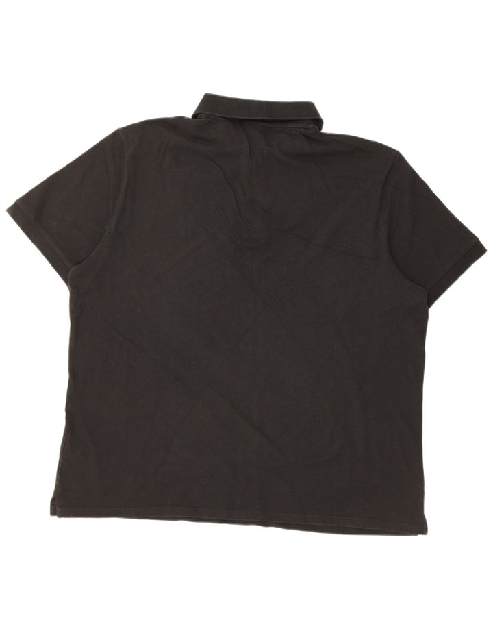 TRUSSARDI JEANS Polo Homme 3XL Noir Coton