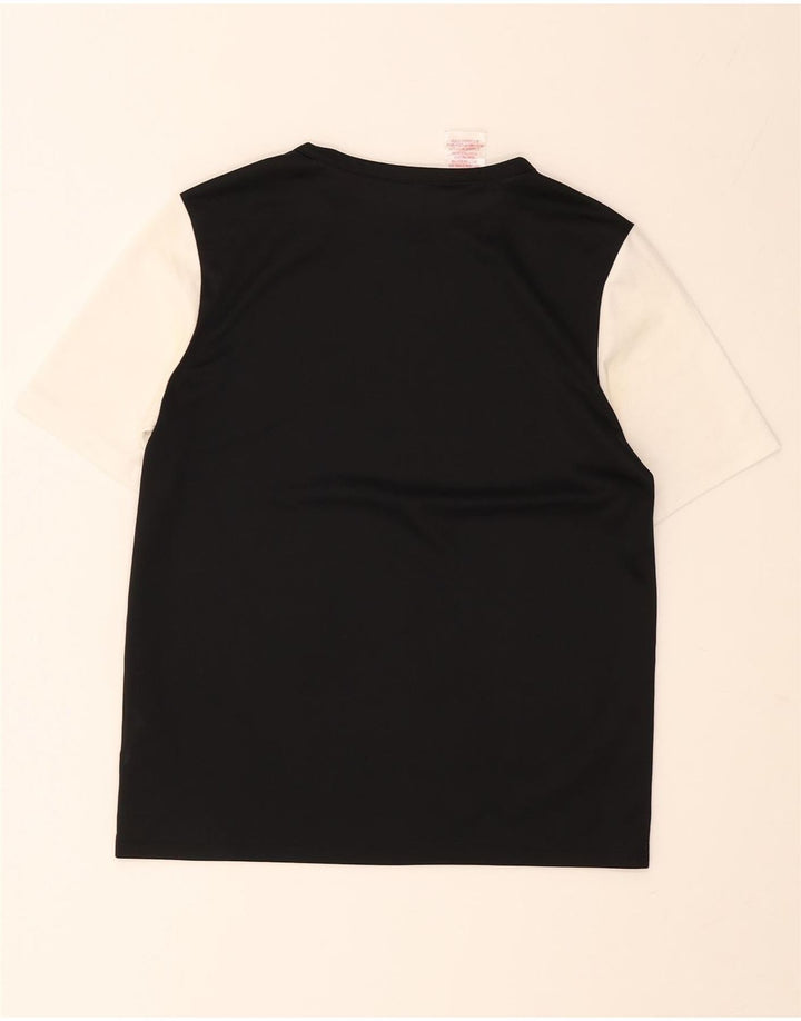 Adidas T-Shirt Garçon 13-14 ans Noir Colourblock Polyester